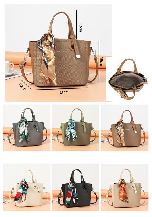 MiniBag con bufanda moda casual