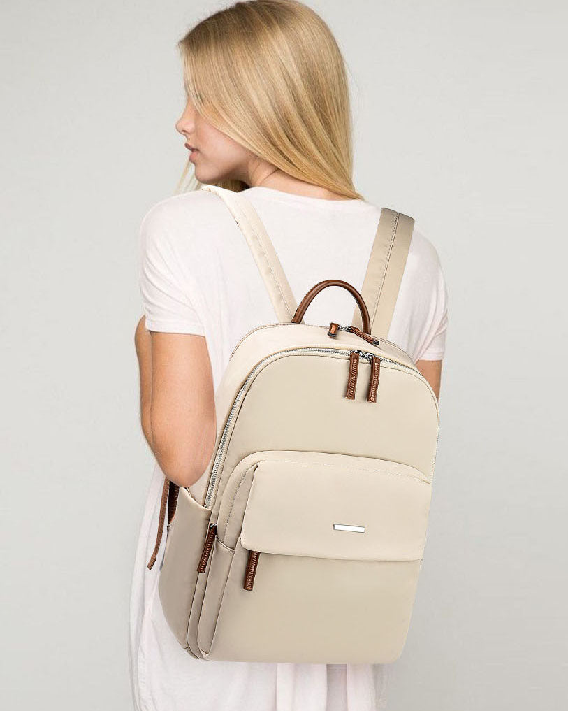Mochila estilo casual unisex, ideal para viajes y uso diario