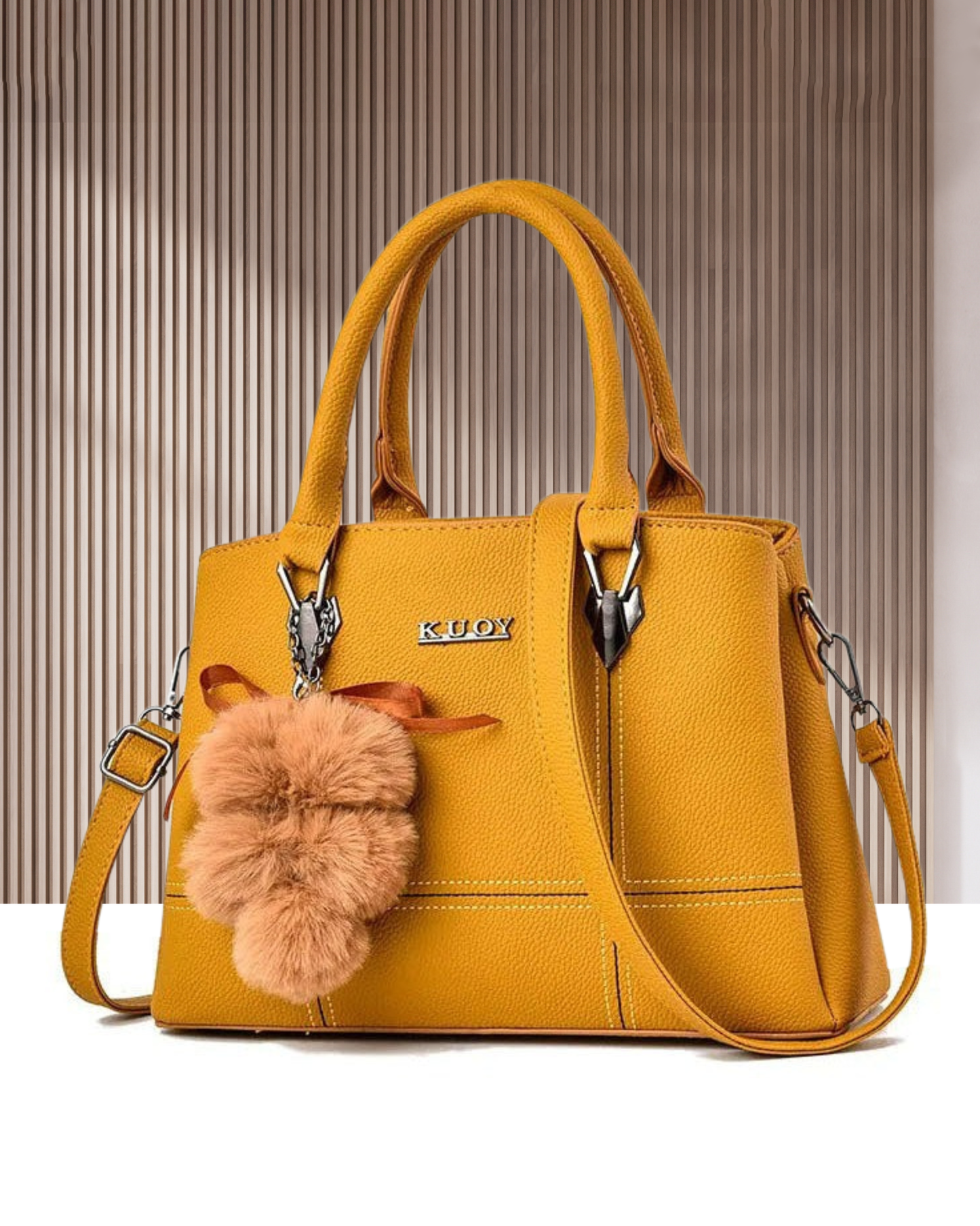 Cartera Confortable con Detalle Único y Estilo Refinado