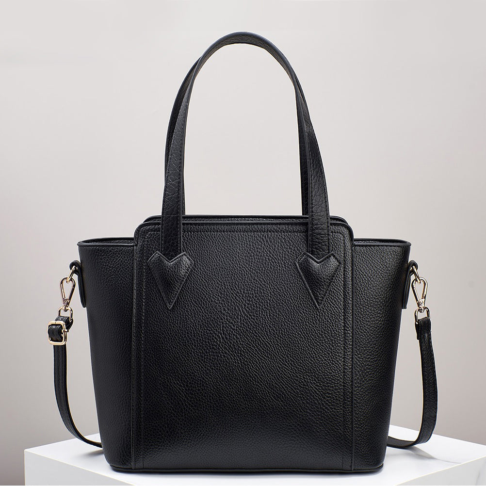 Cartera espaciosa con estilo ejecutivo