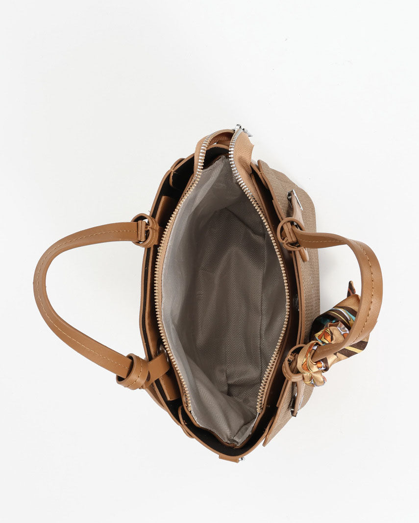 MiniBag con bufanda moda casual