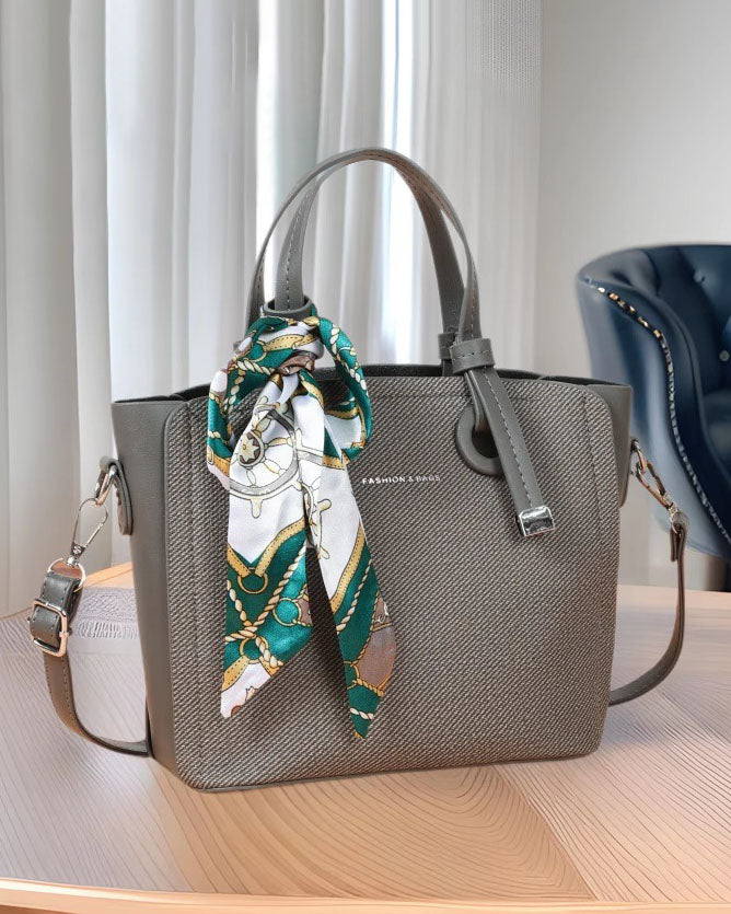 MiniBag con bufanda moda casual