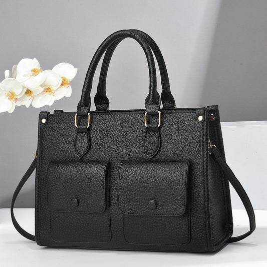 Cartera mediana tipo maletin