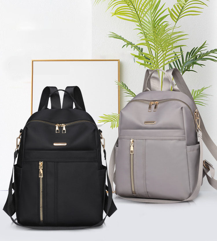 Mochila con múltiples bolsillos para uso diario o viajes cortos