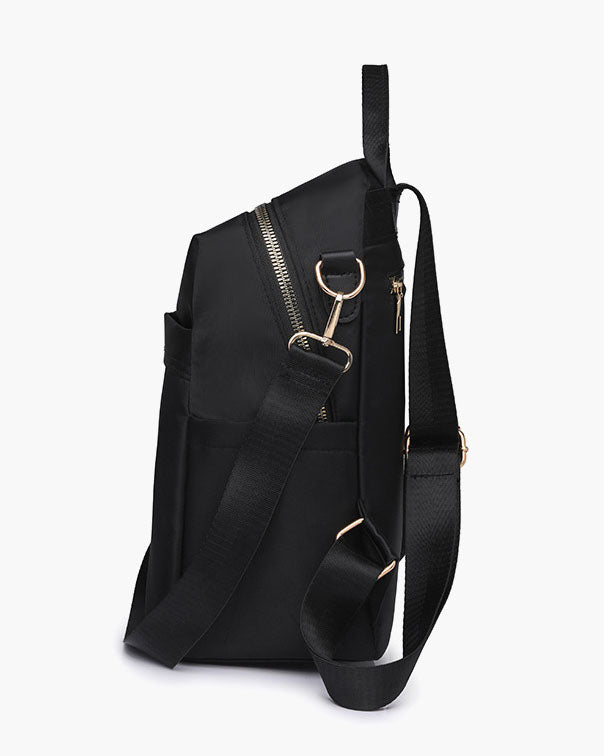 Mochila con múltiples bolsillos para uso diario o viajes cortos