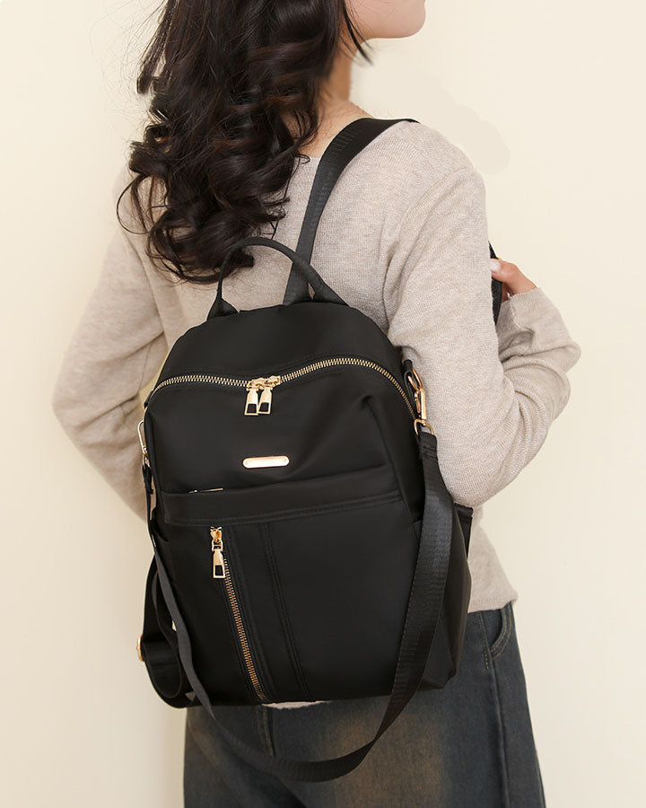 Mochila con múltiples bolsillos para uso diario o viajes cortos