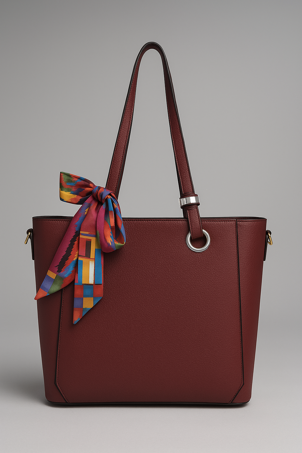 Black Friday • Cartera espaciosa con bufanda