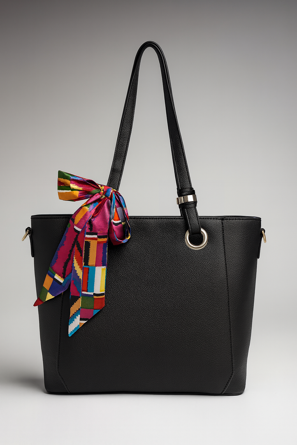 Black Friday • Cartera espaciosa con bufanda