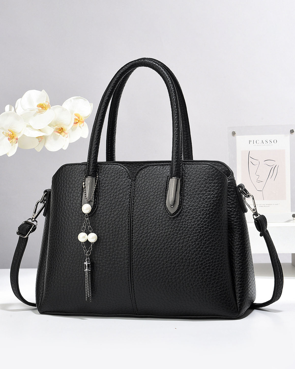 Cartera mediana ideal para oficina