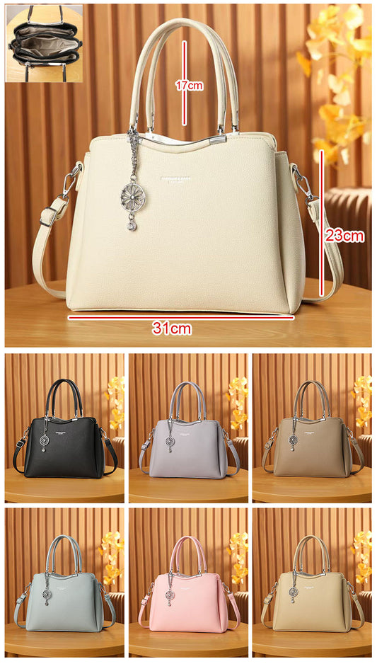 Cartera mediana con estilo ejecutivo