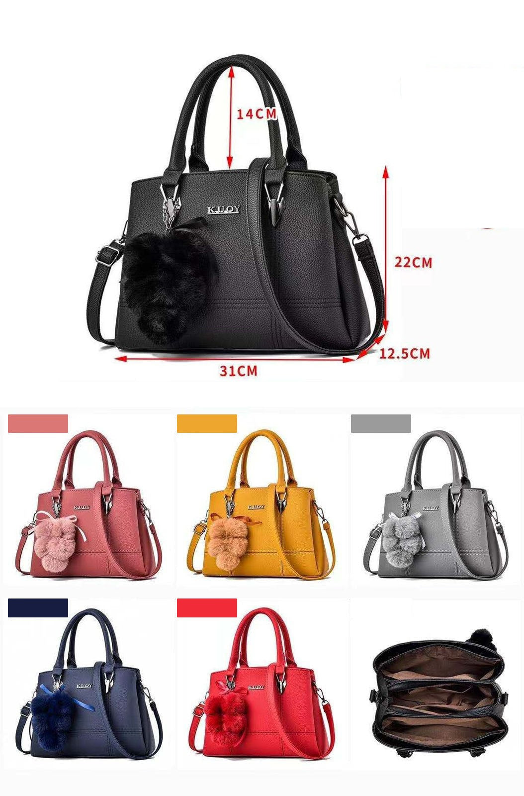 Cartera Confortable con Detalle Único y Estilo Refinado