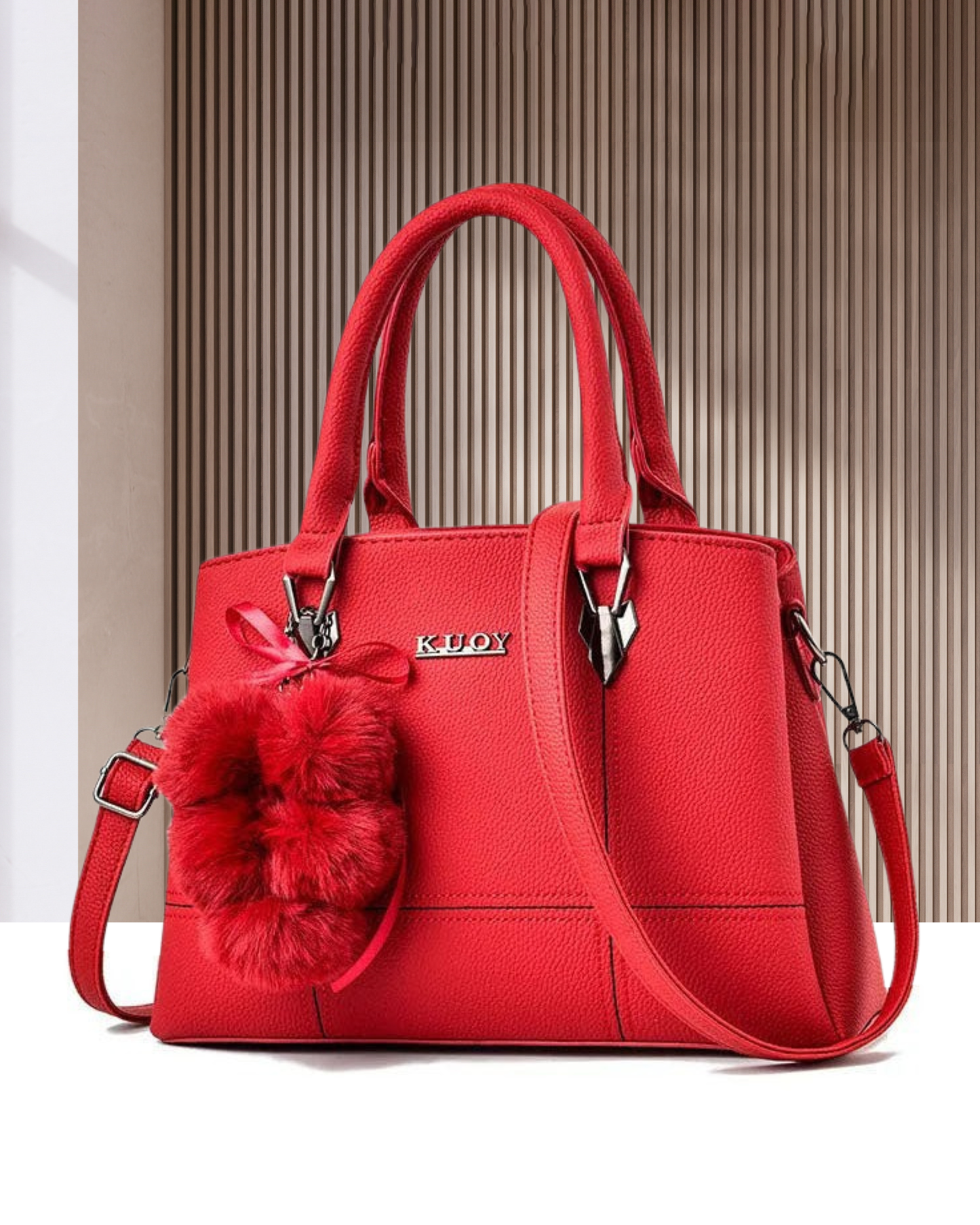 Cartera Confortable con Detalle Único y Estilo Refinado