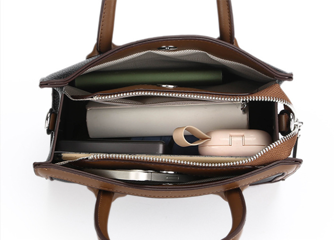 Cartera con estilo y diseño minimalista y elegante