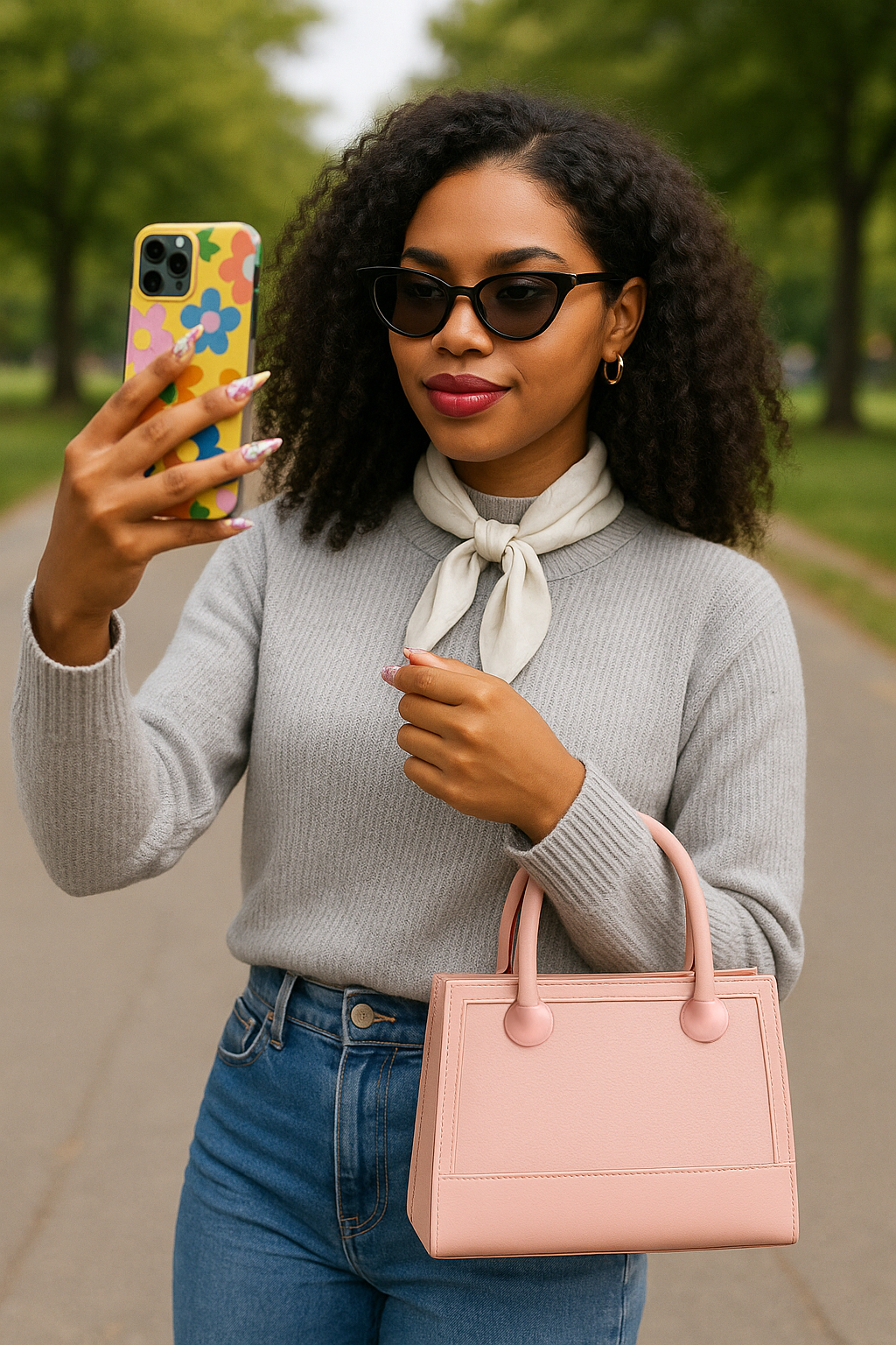 Cartera con estilo y diseño minimalista y elegante