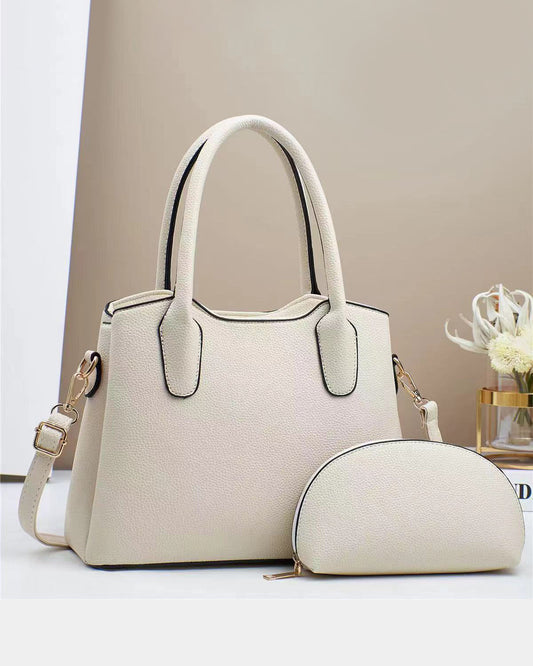 Cartera mediana con bolsito libre