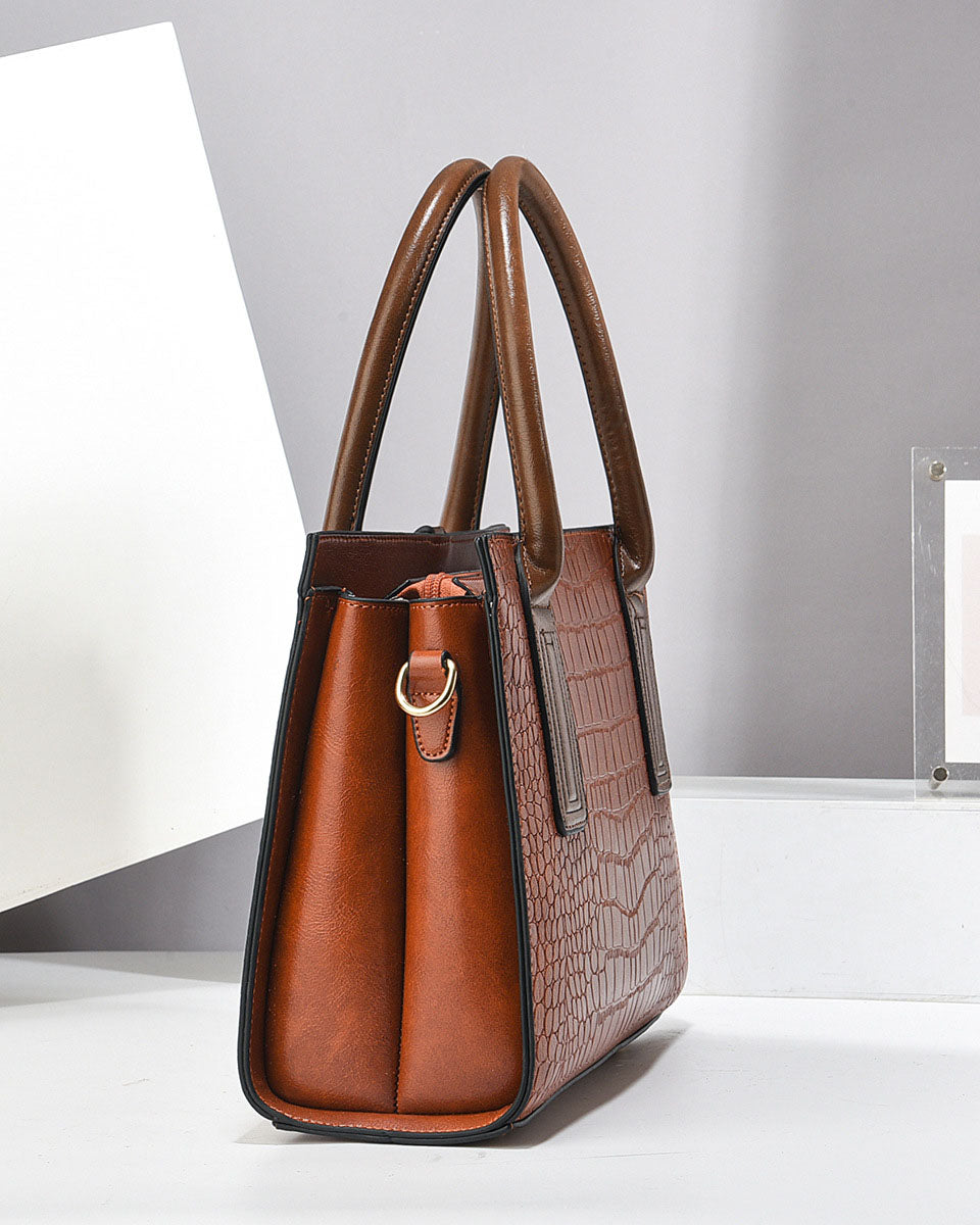 Cartera cuadrada con mini cartera