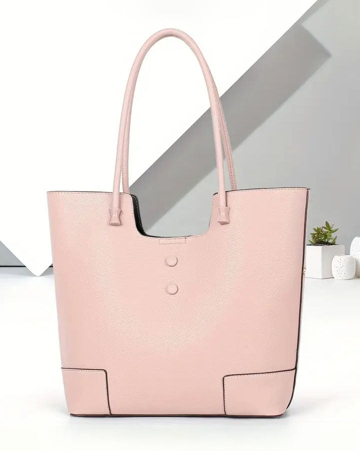 Black Friday • Bolso de Hombro con Interior Forrado y Cierre con broche – Diseño Minimalista