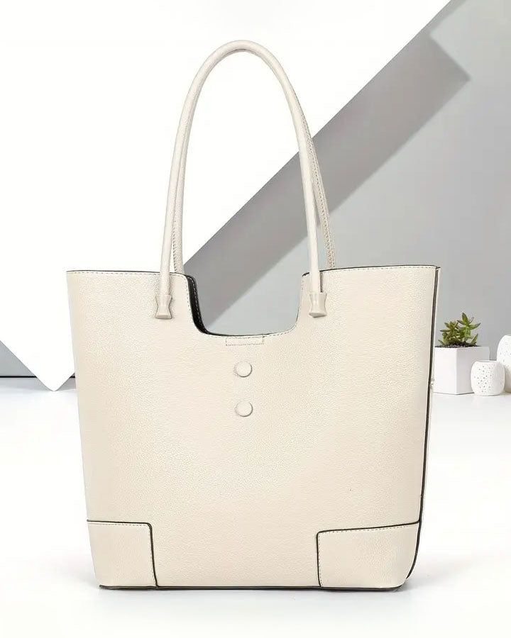 Black Friday • Bolso de Hombro con Interior Forrado y Cierre con broche – Diseño Minimalista