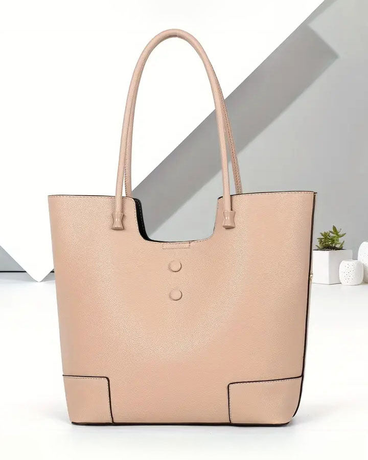 Black Friday • Bolso de Hombro con Interior Forrado y Cierre con broche – Diseño Minimalista