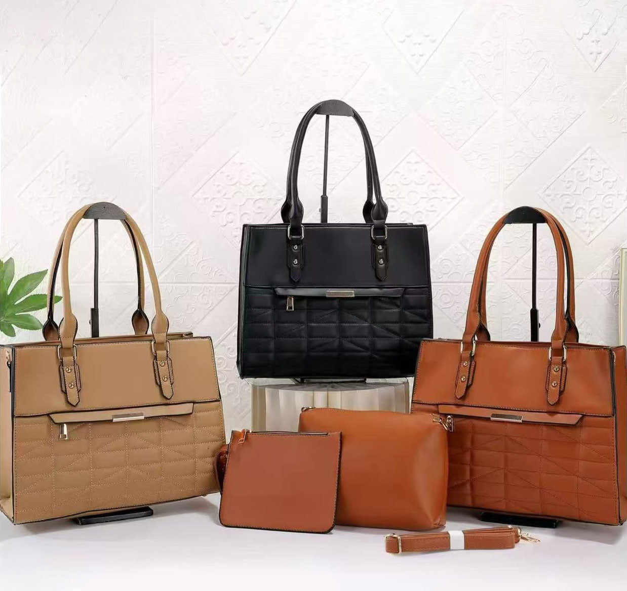 Combo tres piezas tamaño mediano espaciosa