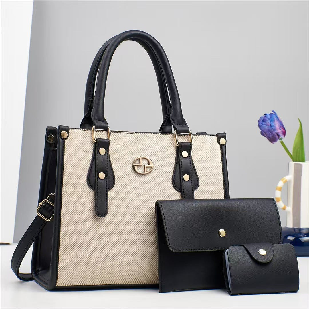 Cartera mediana en combo