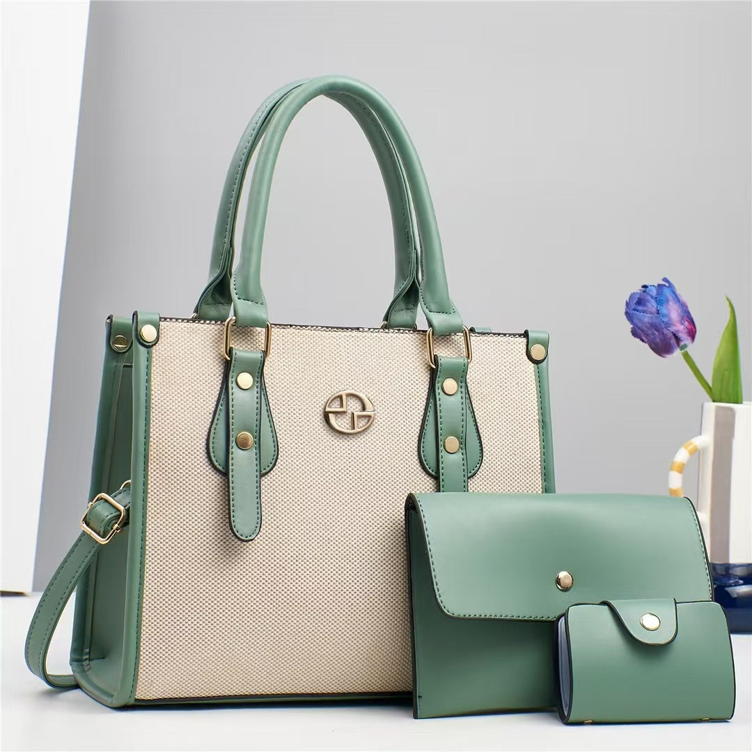 Cartera mediana en combo