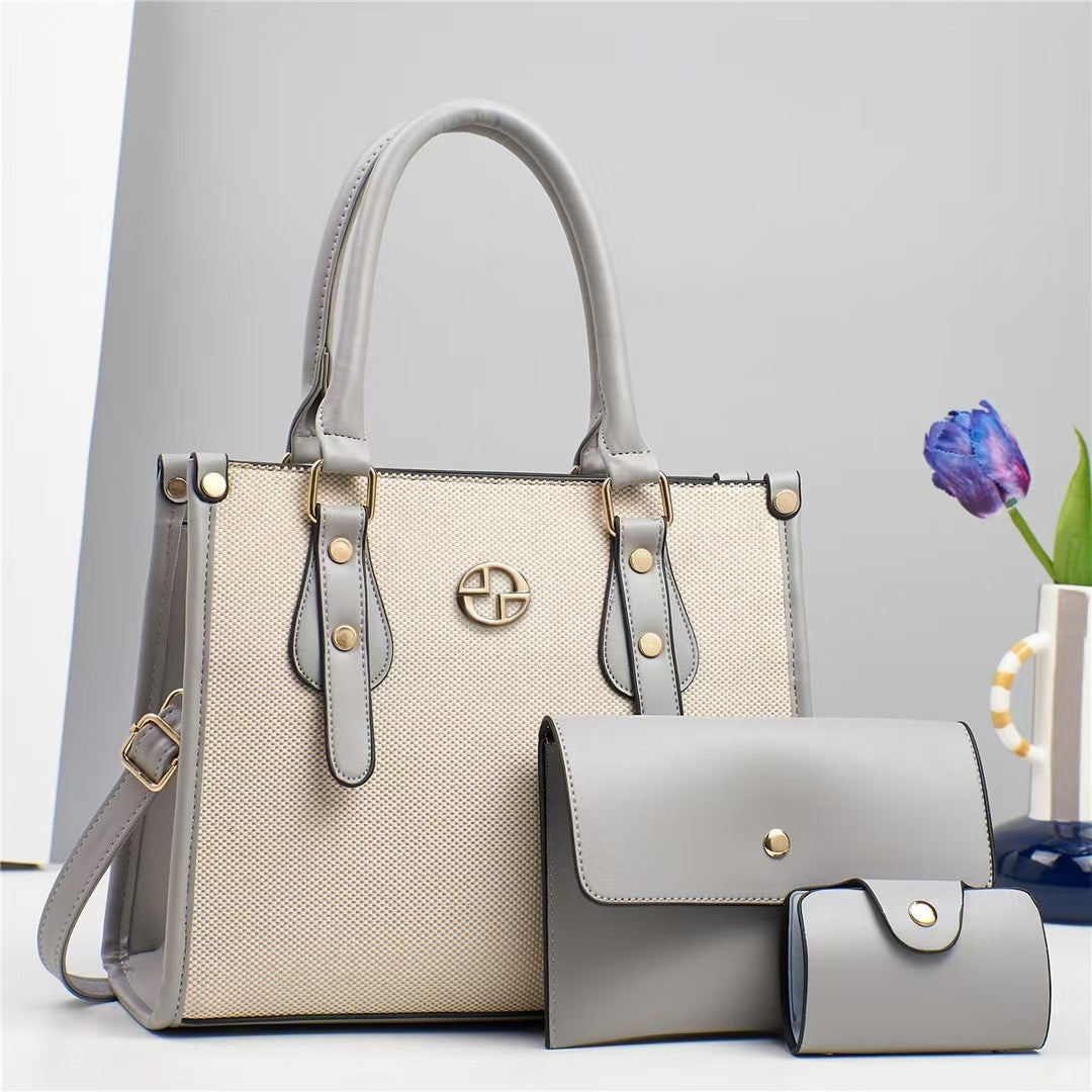 Cartera mediana en combo