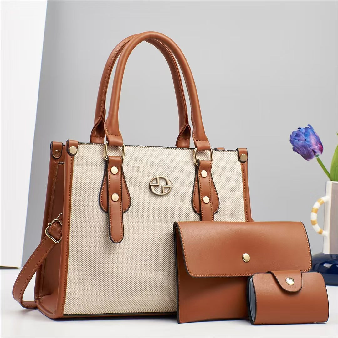 Cartera mediana en combo