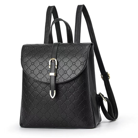 Oferta • Mochila mediana con detalles en dorado