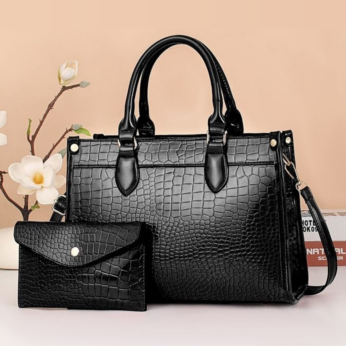 Cartera con estilo ejecutivo