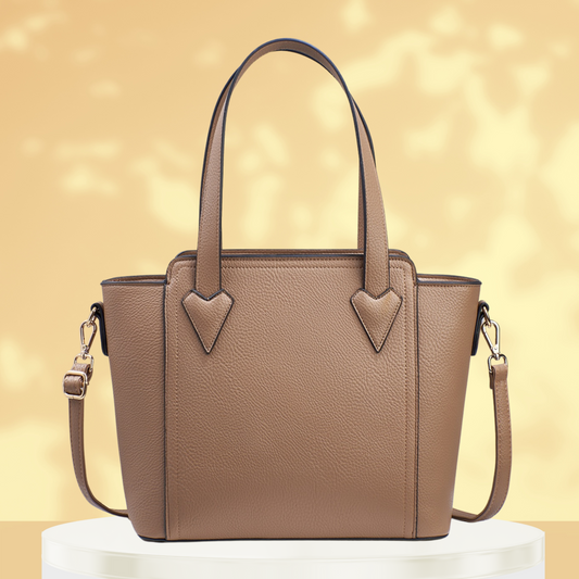 Cartera espaciosa con estilo ejecutivo