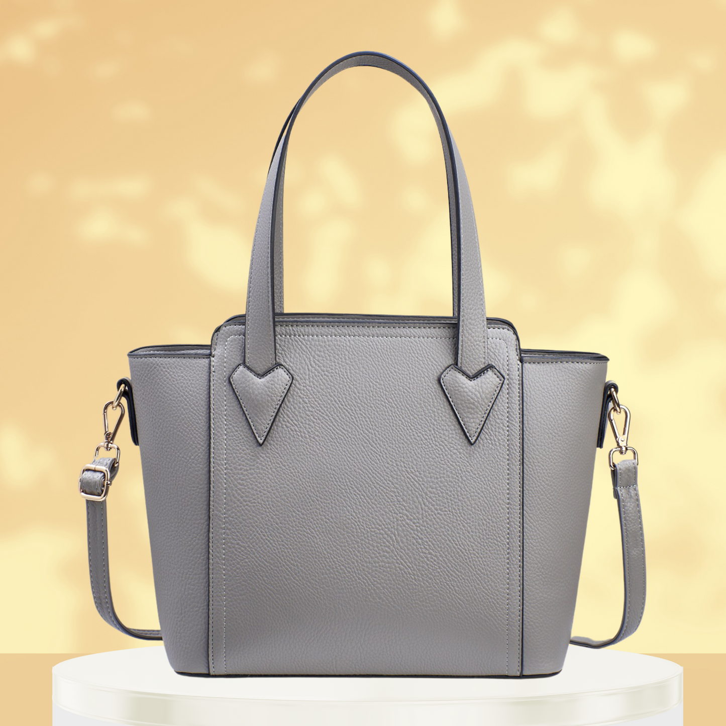 Cartera espaciosa con estilo ejecutivo