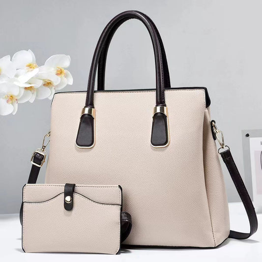 Bolso espacioso a juego con sobre libre, correa ajustable para hombro