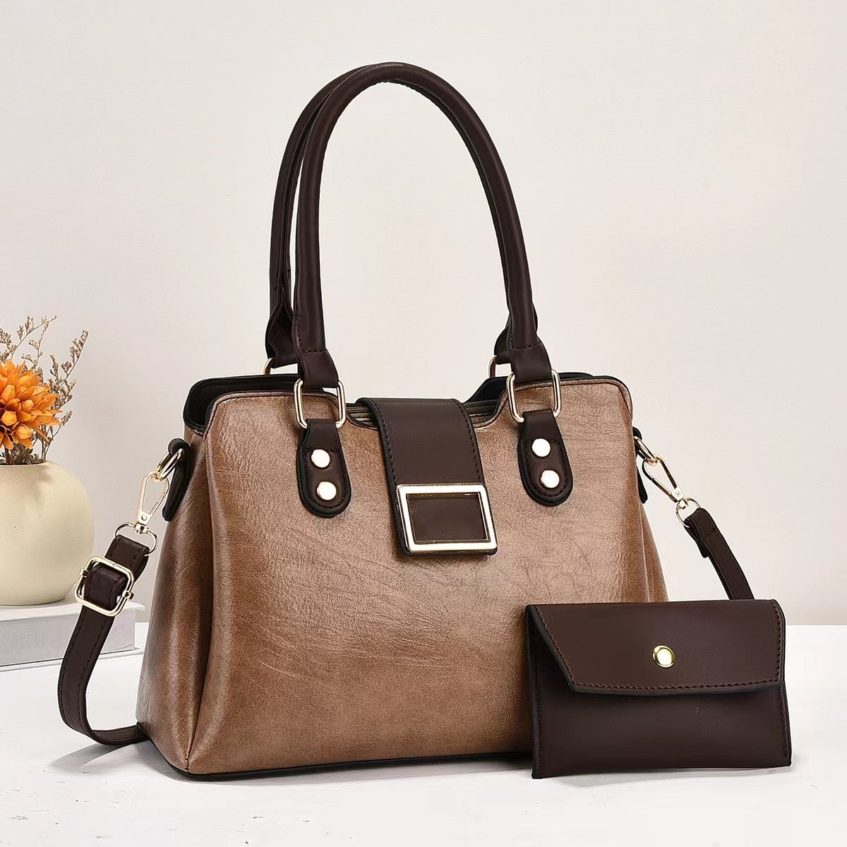 BAG-HO!🎅 • Cartera Trendy con Sobre Práctico