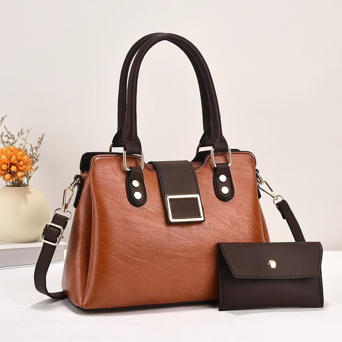 BAG-HO!🎅 • Cartera Trendy con Sobre Práctico