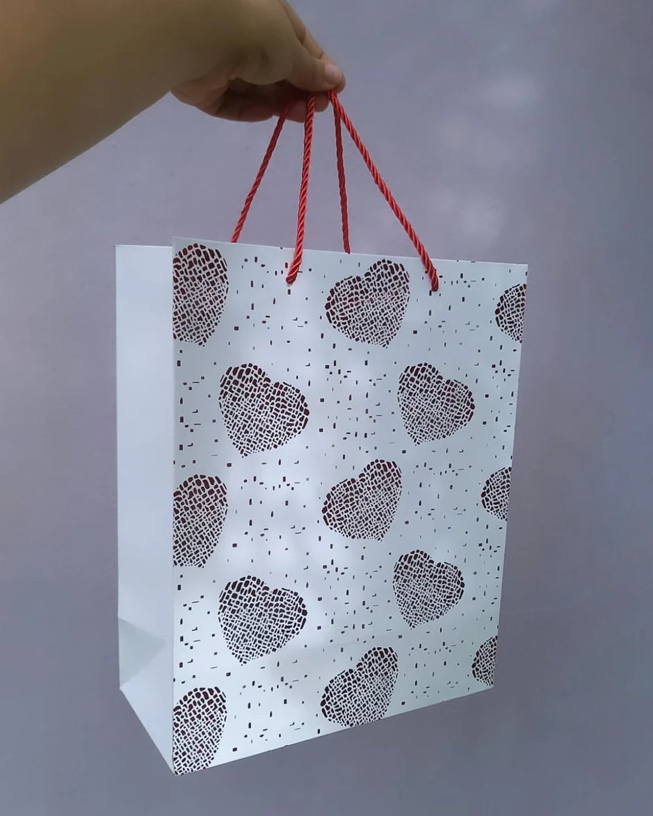 Bolsa de regalo en papel mediana