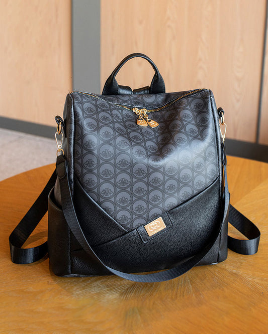 Mochila con Diseño Geométrico