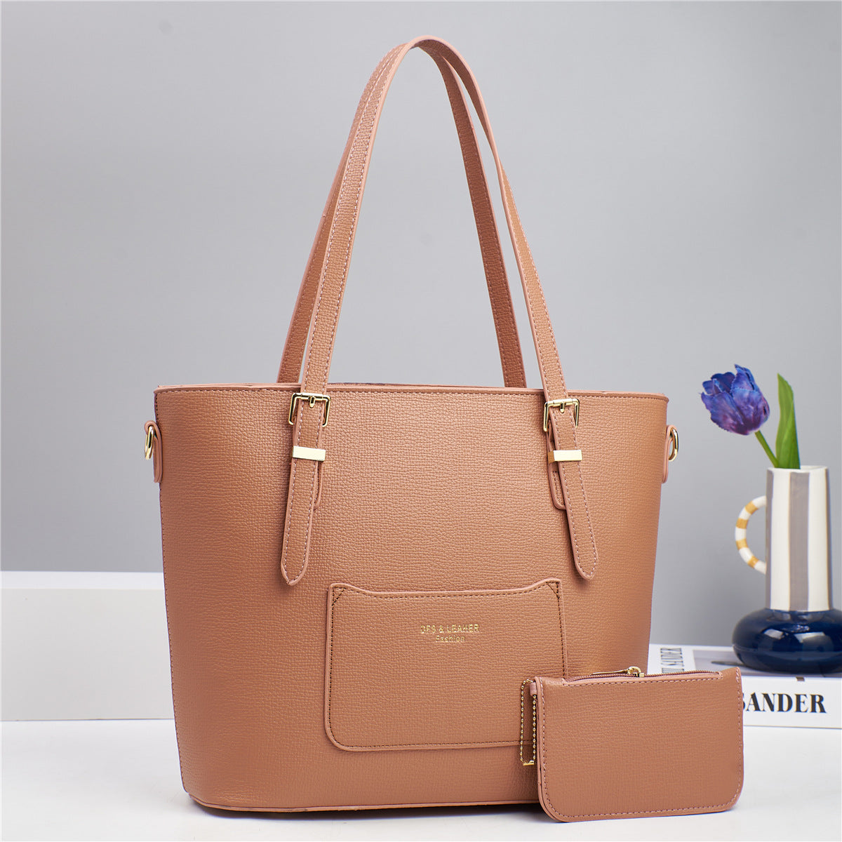 ✨ Oferta • Cartera tipo bolso con bolsillo frontal