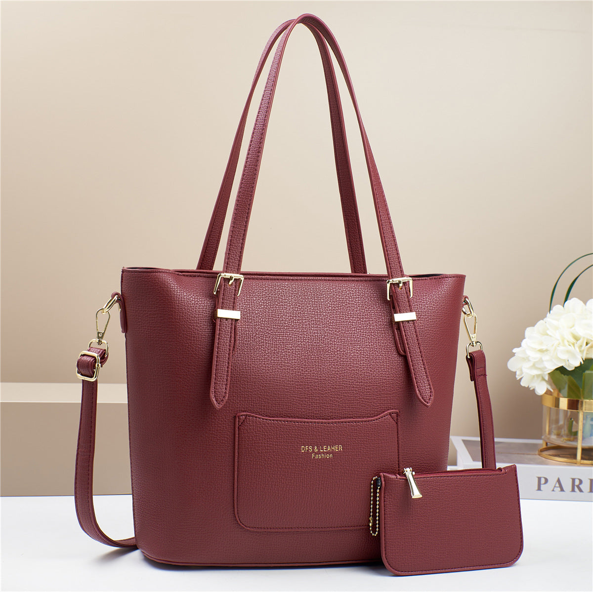 ✨ Oferta • Cartera tipo bolso con bolsillo frontal