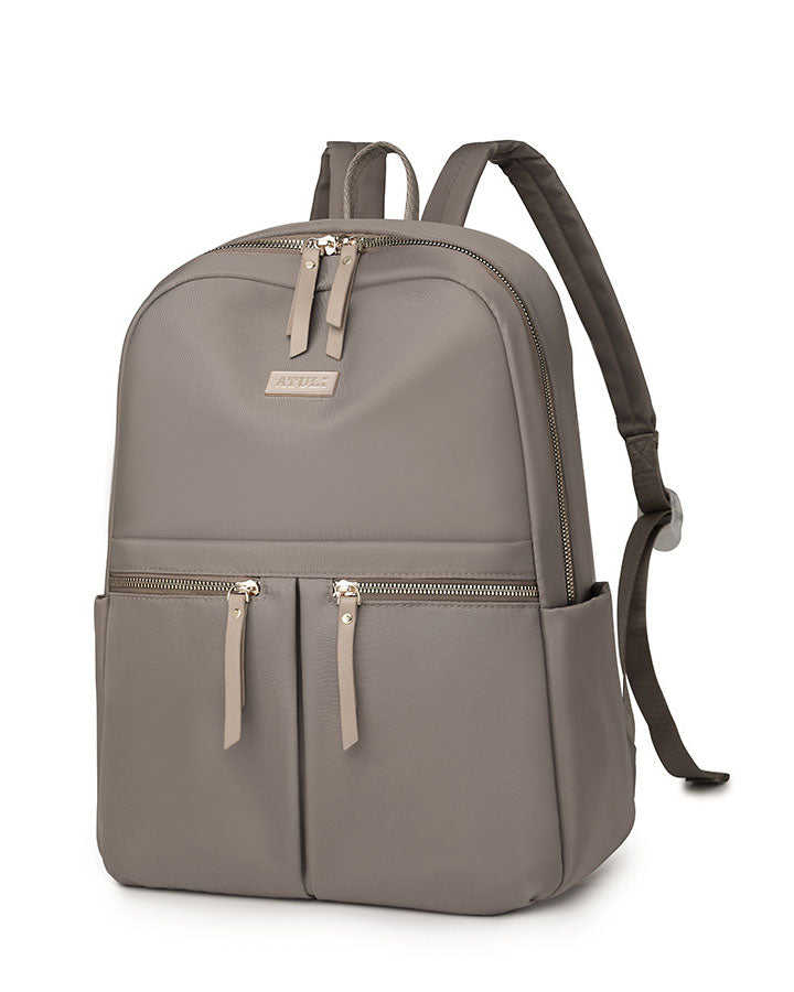 Mochila en tela con multiples compartimentos