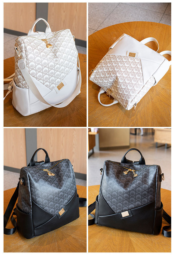 Mochila con Diseño Geométrico