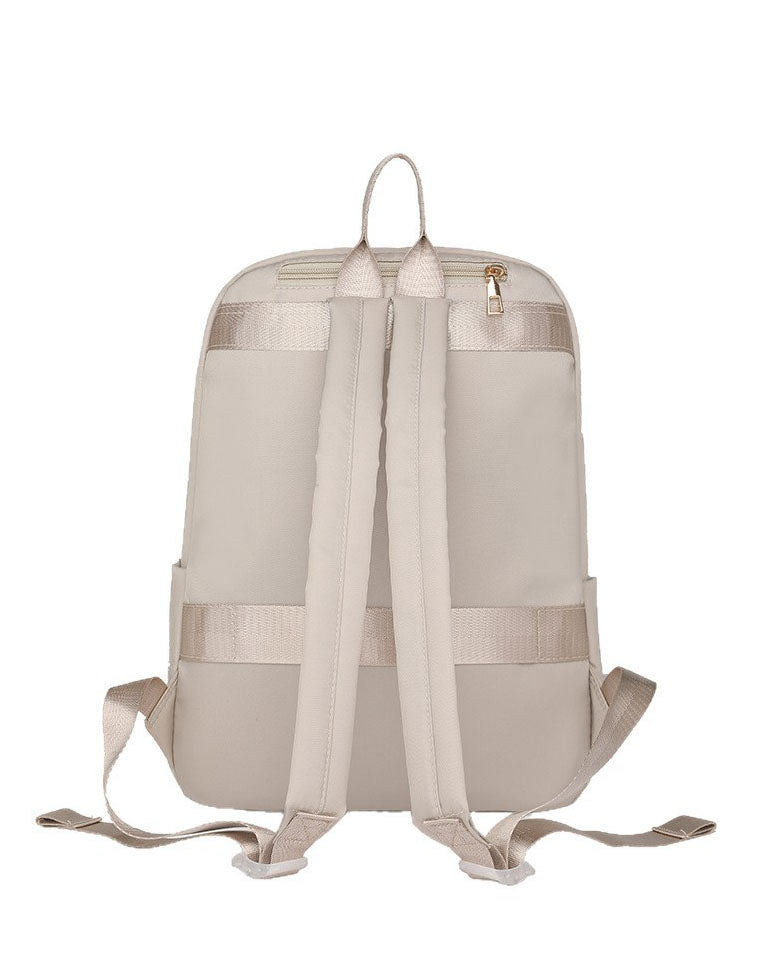 Mochila en tela con multiples compartimentos