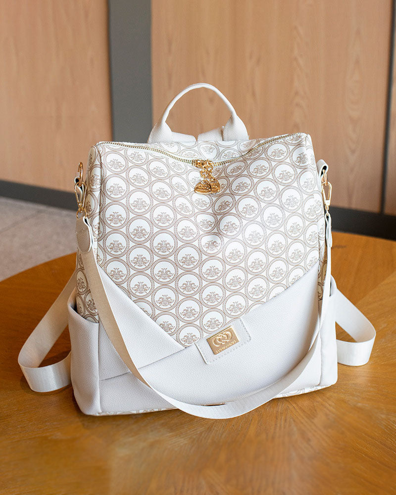 Mochila con Diseño Geométrico