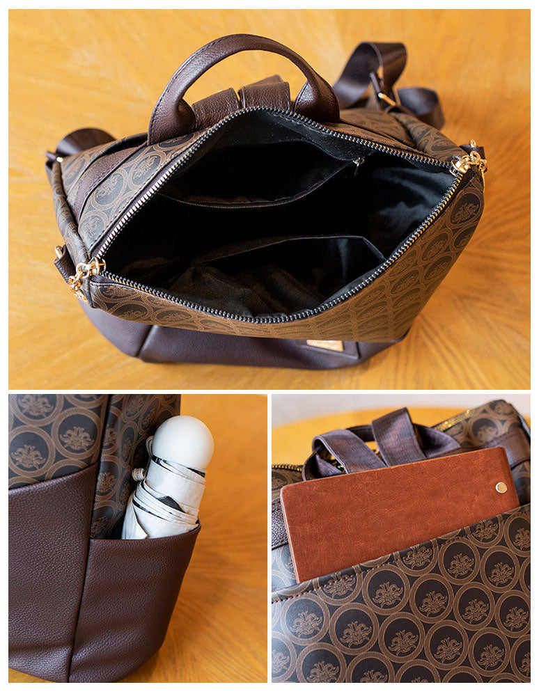 Mochila con Diseño Geométrico