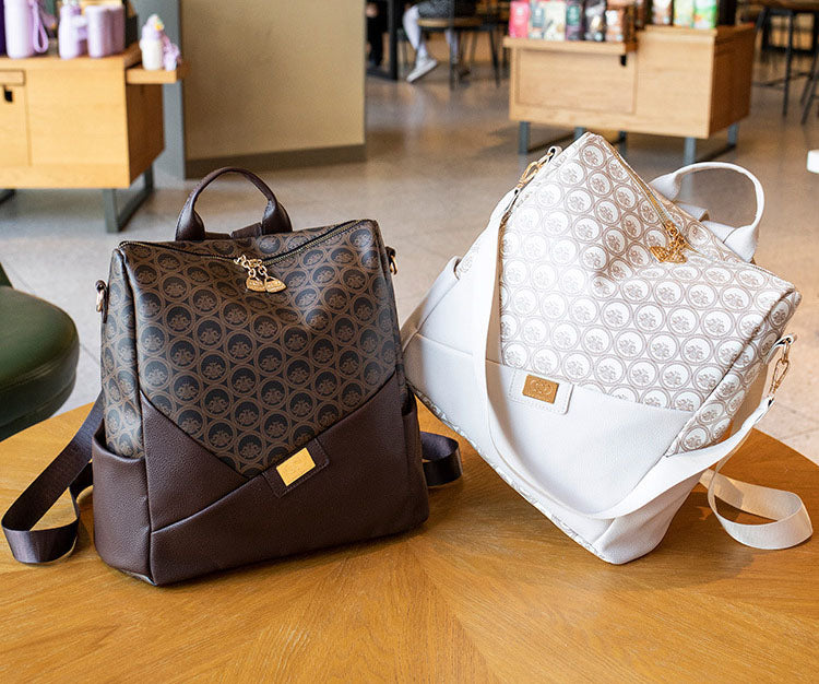 Mochila con Diseño Geométrico