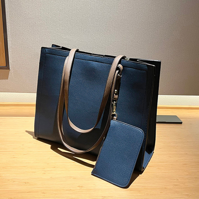 Bolso tipo cartera espaciosa