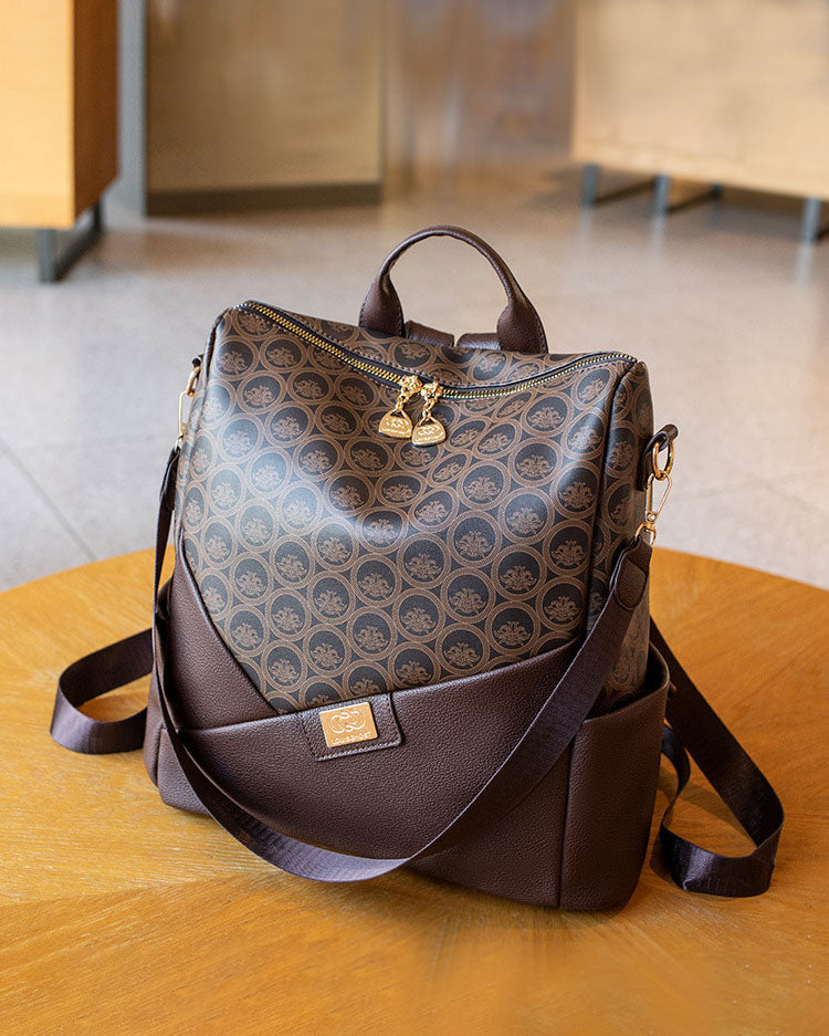 Mochila con Diseño Geométrico