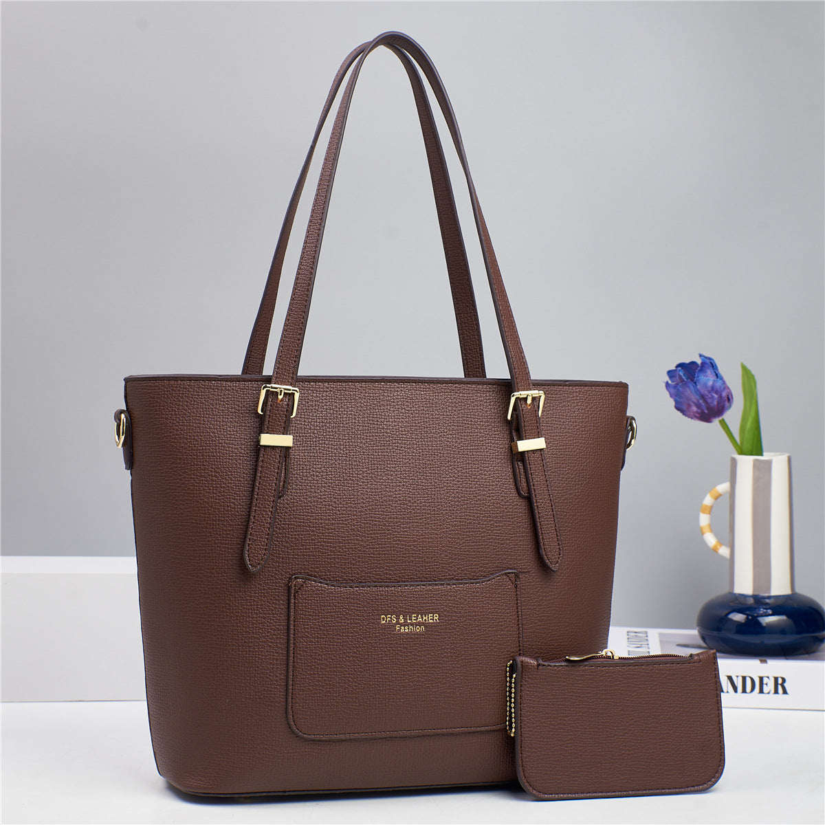 ✨ Oferta • Cartera tipo bolso con bolsillo frontal