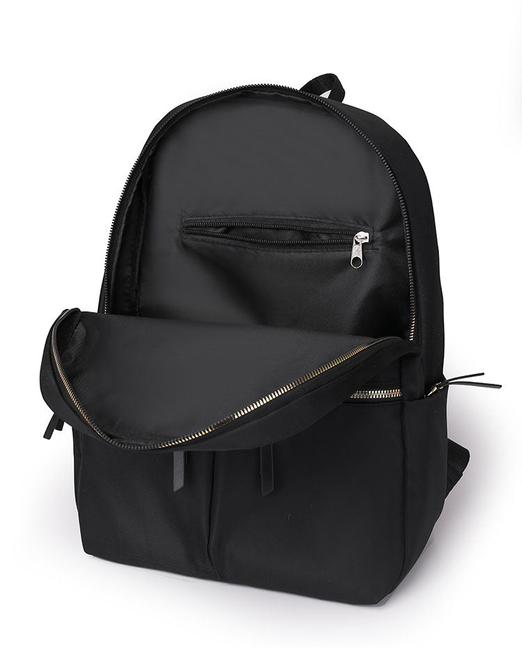 Mochila en tela con multiples compartimentos