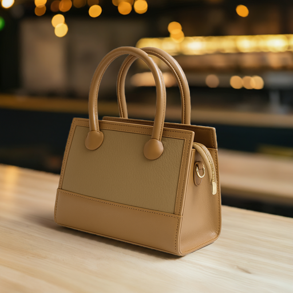 Cartera con estilo y diseño minimalista y elegante